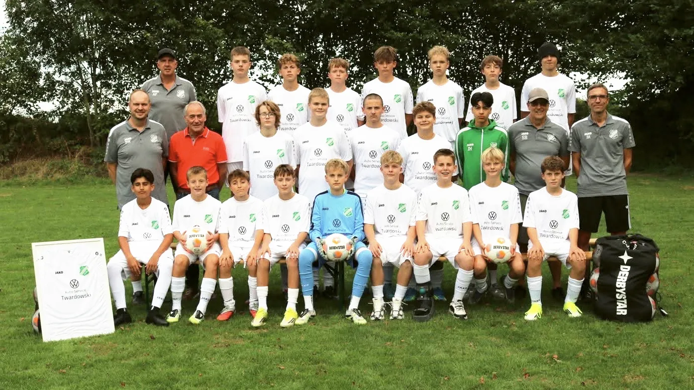 C-Jugend der Sportfreunde Uevekoven